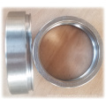 Deep groove ball bearing ring with snap groove